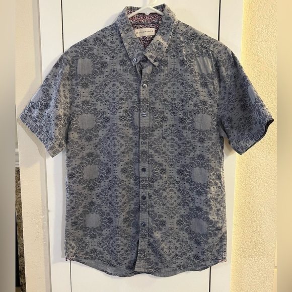 7 Diamonds Pacific Air Men’s Short Sleeve Shirt - Picture 1 of 5